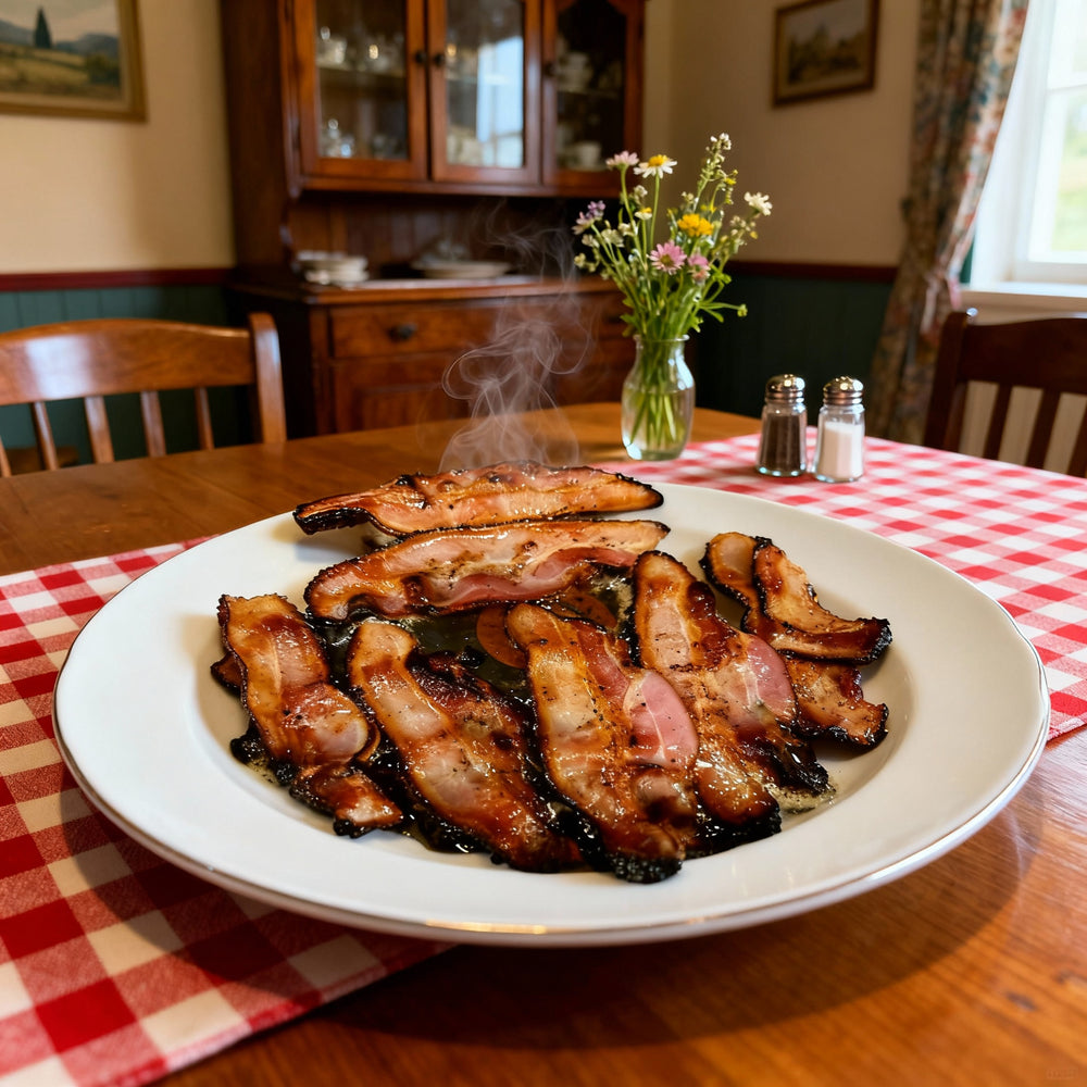 Bacon fumé à l'érable et cassonade