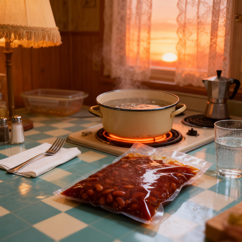 Beans "COWBOY"  épicées au cumin et café.