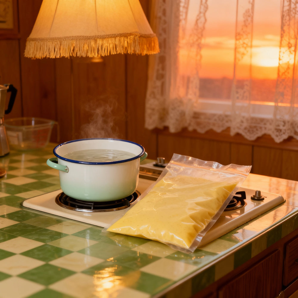 Crème de maïs au beurre