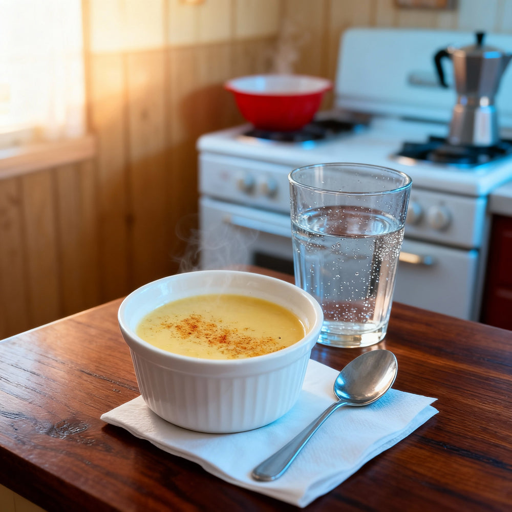 Crème de maïs au beurre